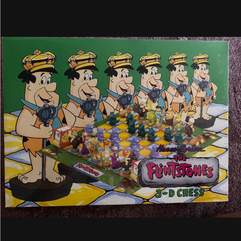 Hanna-Barbera. The Flintstones 3-D Chess
